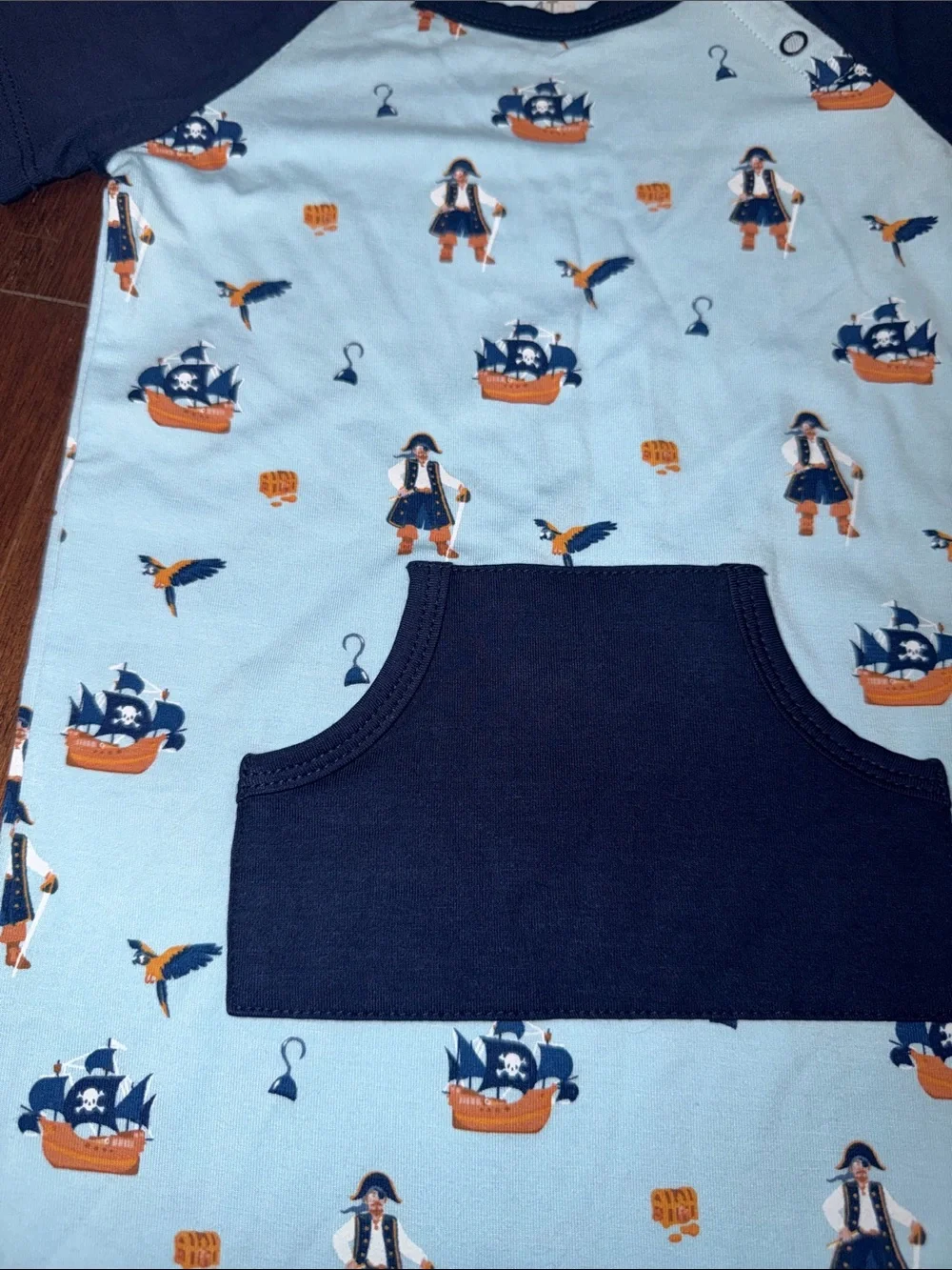 Kyte Baby Ahoy Matey! Shortall Romper- 4T- NWOT